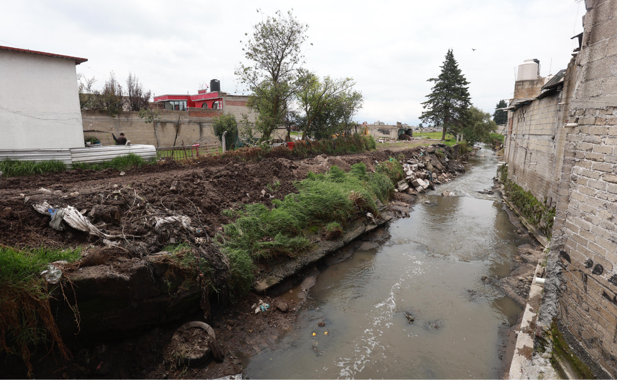 ¡Toluca en Alerta! 100 familias de San Cristóbal Huichochitlán viven con miedo por el Río Verdiguel