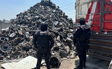 Despliegan Operativo Chatarrero contra robo de metales; un detenido en Toluca