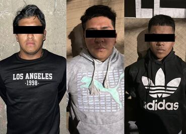 Detienen a 4 personas, incluyendo menor, por delitos en Ecatepec