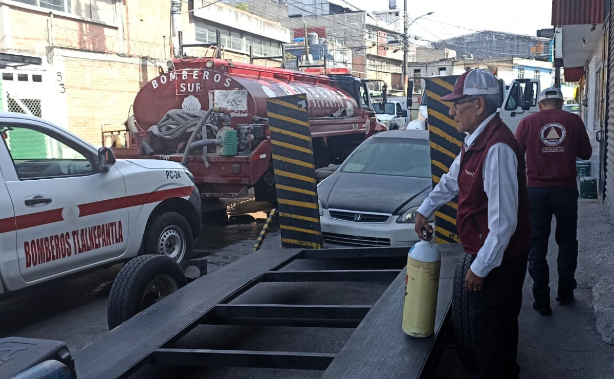 La rápida acción de los cuerpos de emergencia evitó una tragedia. Foto: Especial