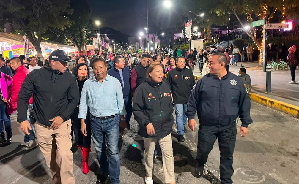 Familias de Ecatepec disfrutaron de los juegos mecánicos y espectáculos musicales durante los 19 días de la Feria Patronal de San Cristóbal 2026. Foto Especial