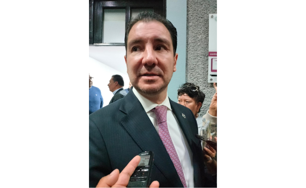 líder parlamentario del PRI, Elías Rescala Jiménez FOTO: Alma Rodríguez