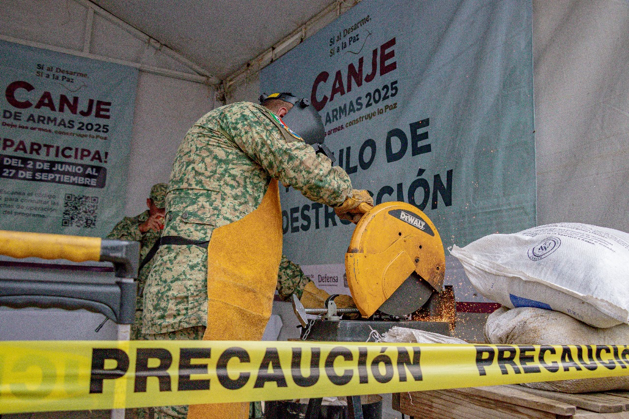 900 armas menos en las calles: el Canje de Armas en el Edomex avanza con éxito