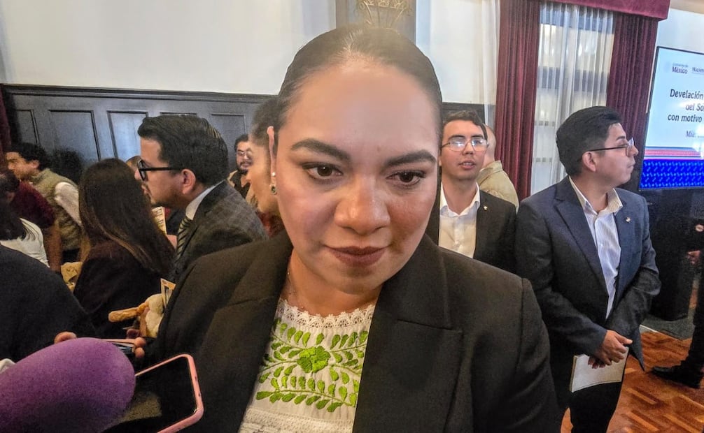Alhely Rubio Arronis, secretaria de Medio Ambiente del Edomex, anunció mano dura contra la corrupción en los centros de verificación. Foto Especial