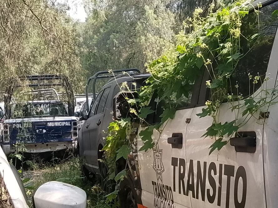 El abandono de las patrullas reduce el número de unidades en operación y debilita la capacidad de respuesta de las fuerzas policiales. Foto Rebeca Jiménez