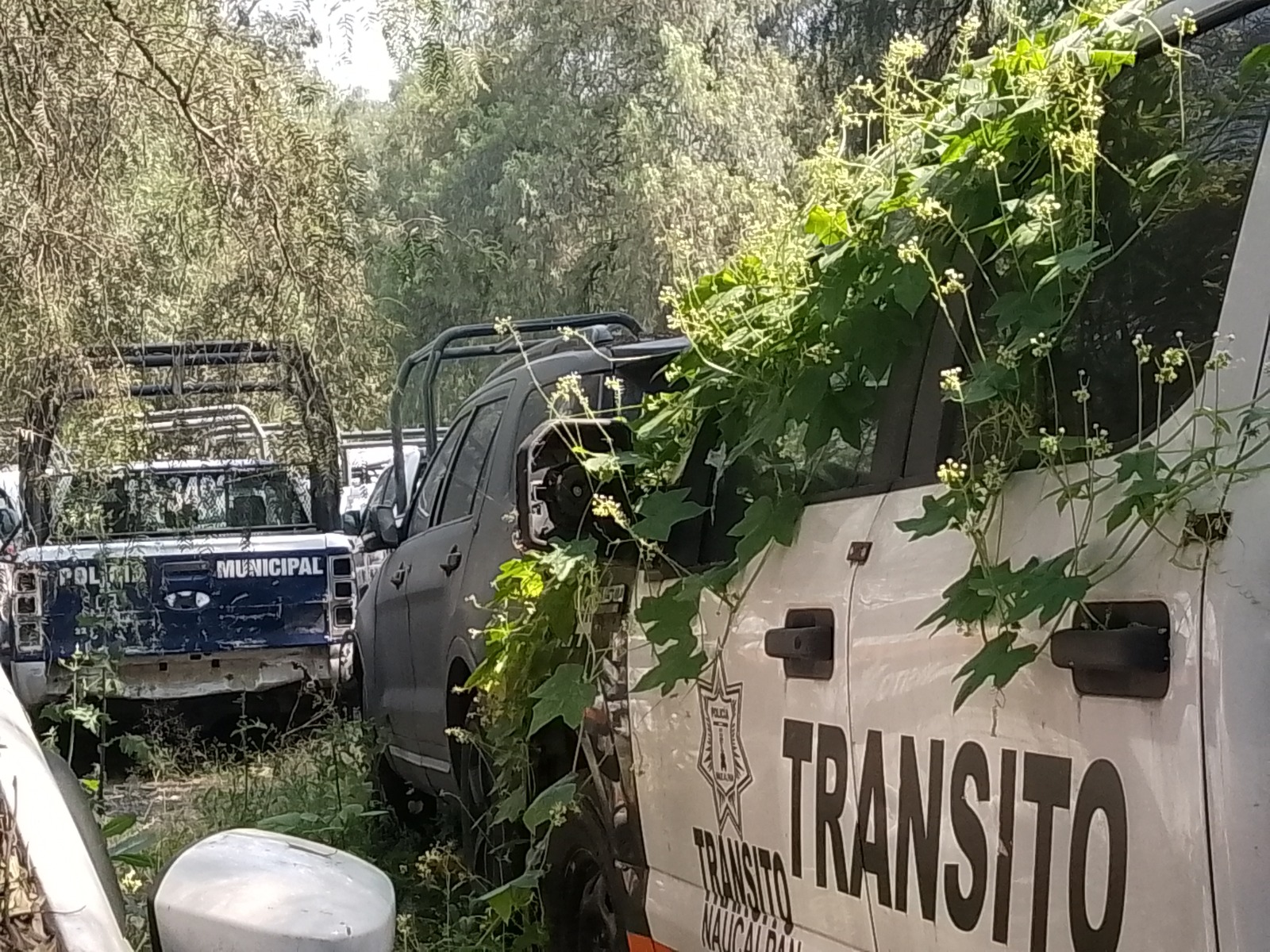 El abandono de las patrullas reduce el número de unidades en operación y debilita la capacidad de respuesta de las fuerzas policiales. Foto Rebeca Jiménez