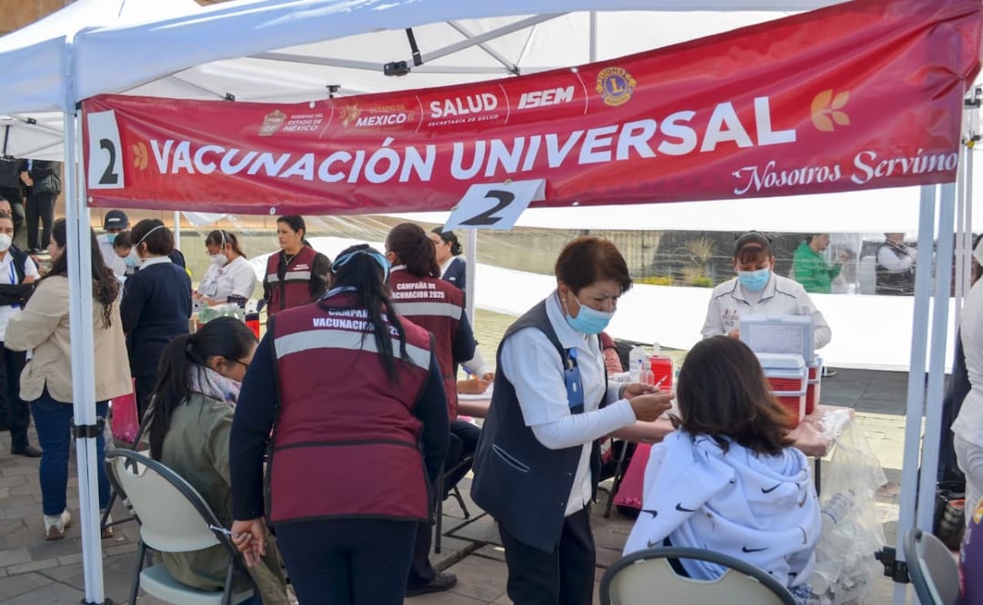 El Edomex ha llevado a cabo la Semana Estatal de Vacunación y de forma permanente realiza Jornadas Dominicales en Templos Religiosos. Foto. Especial