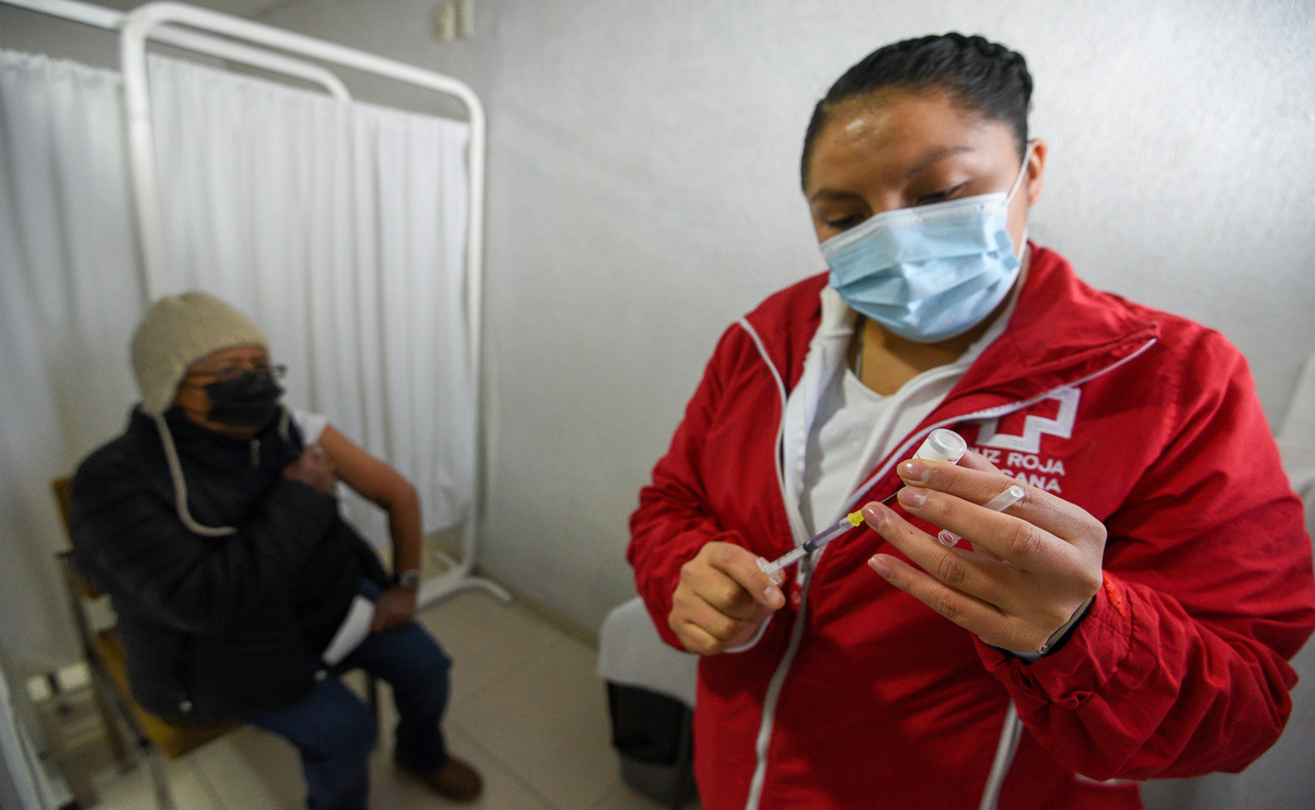 La autoridad hizo un llamado a padres de familia y cuidadores para que acudan a completar su esquema de vacunación. Foto: Jorge Alvarado / El Universal Estado de México