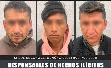 Tres delincuentes reciben sentencia de 70 años de cárcel; Nicolás Romero