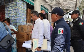 Operativo Tolteca: Suspenden cuatro negocios y combaten la obstrucción de calles en Tlalnepantla