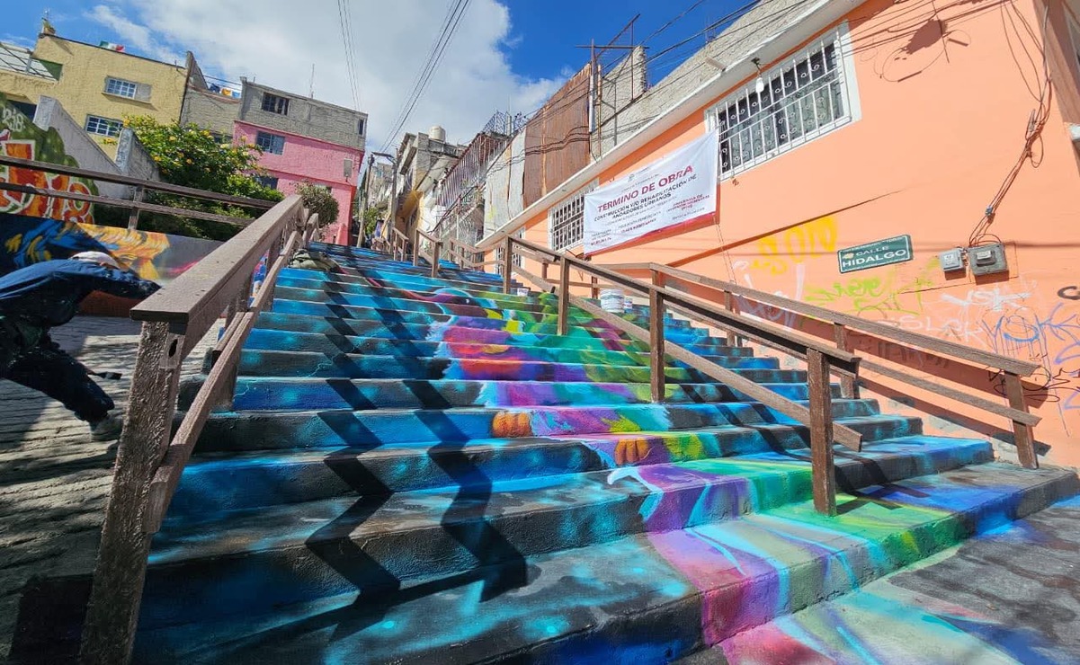 Con estas acciones, Lomas de San Juan Ixhuatepec se integra a la tendencia de usar el arte público como herramienta de transformación comunitaria / Foto Especial
