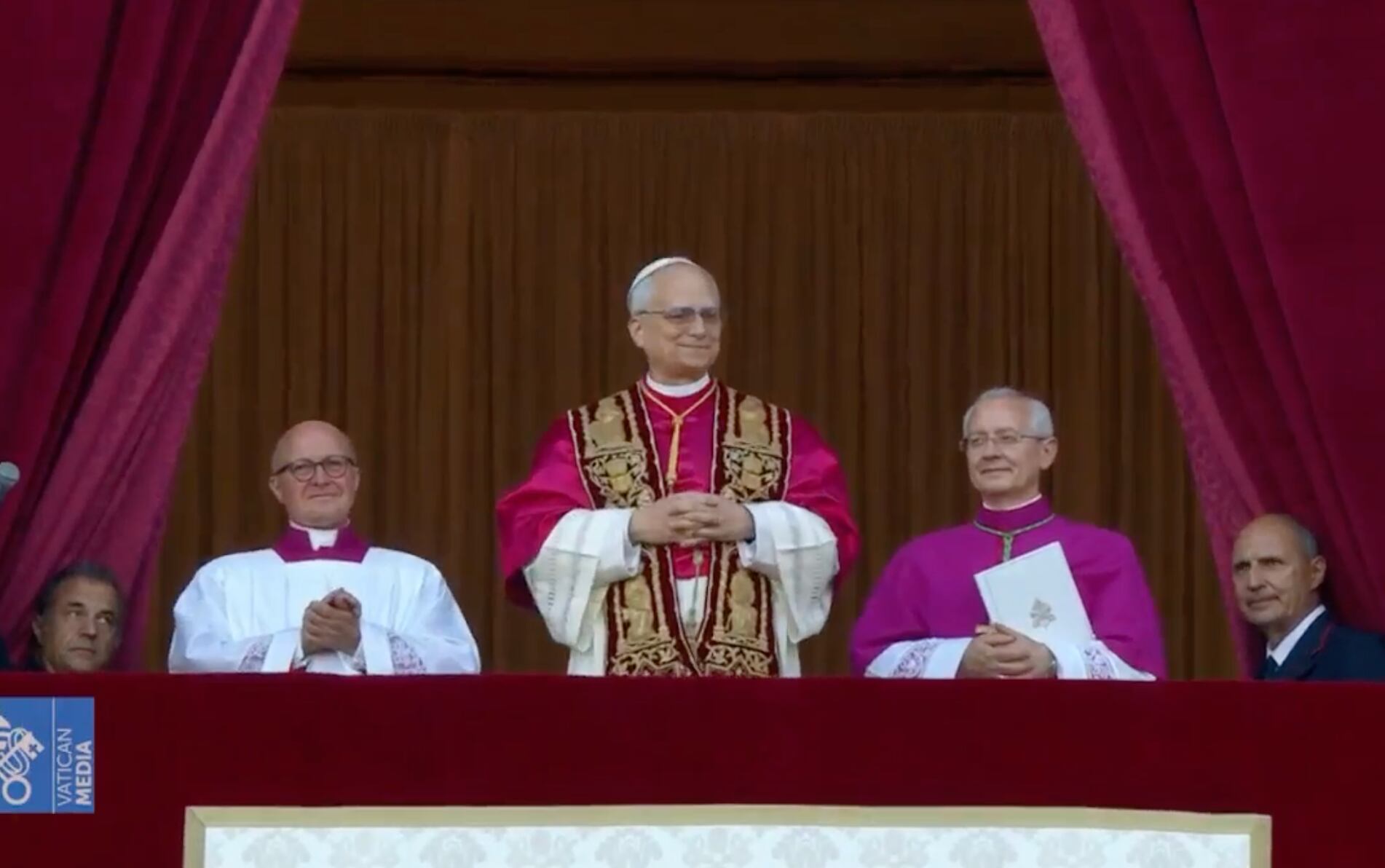 El cardenal estadounidense Robert Francis Prevost es nombre papa León XIV. Foto: Captura de pantalla