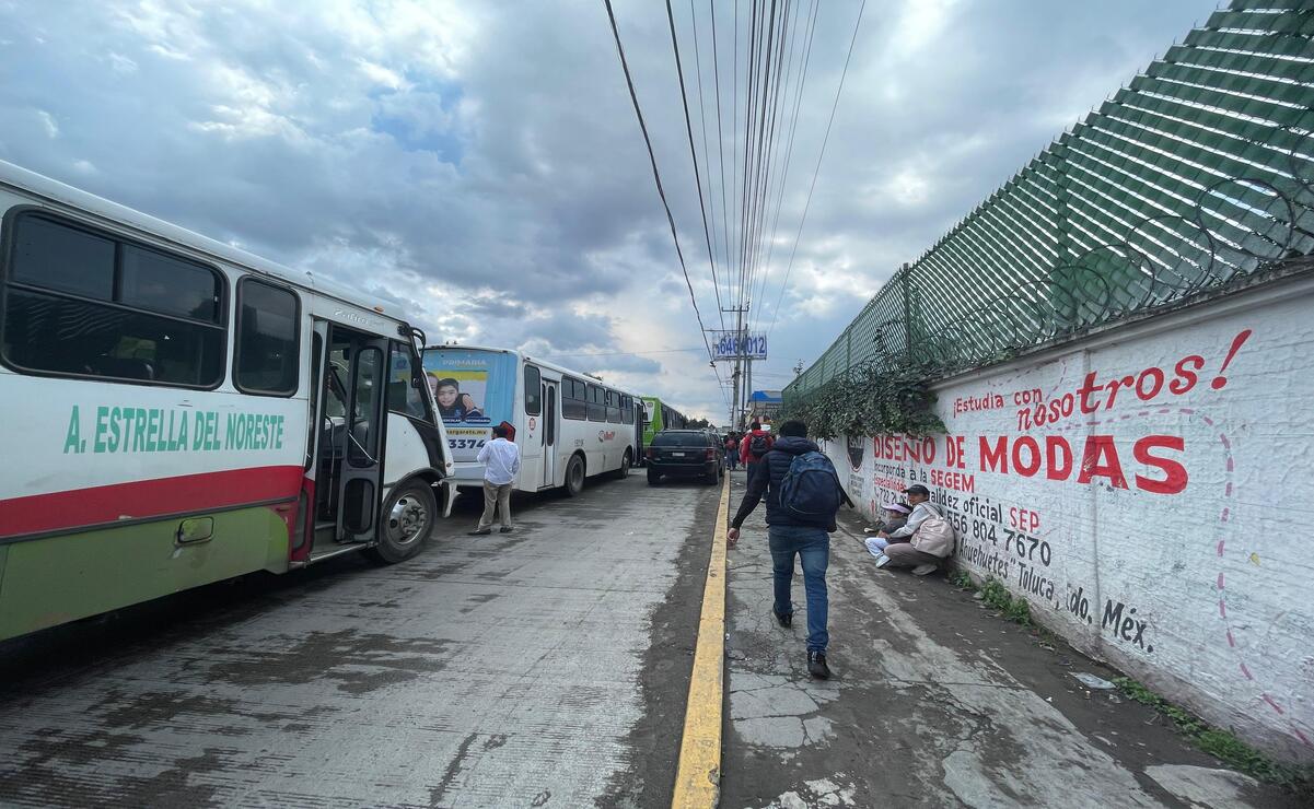 Las autoridades preparan operativo en Paseo Tollocan contra robos a transporte público y taxis / Foto Alejandro Vargas