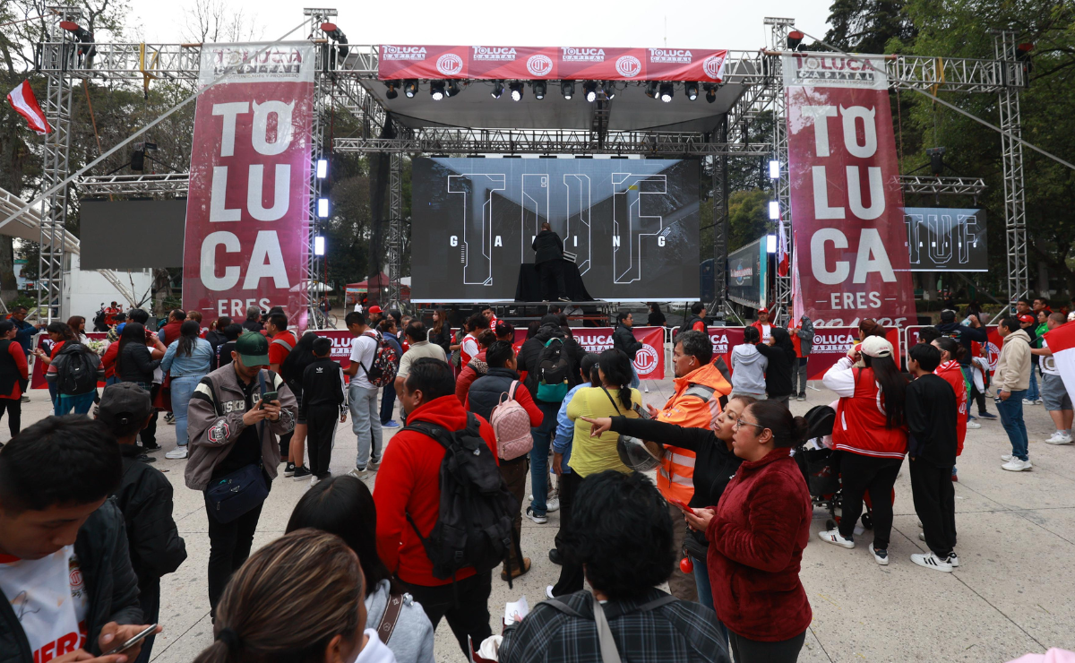 ¡Toluca arde de pasión! La Final de la Liga MX se vive en pantallas gigantes y con seguridad total