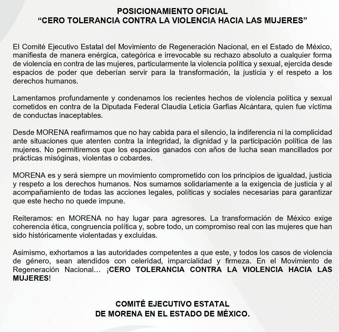 Condena Morena agresión / Foto Especial