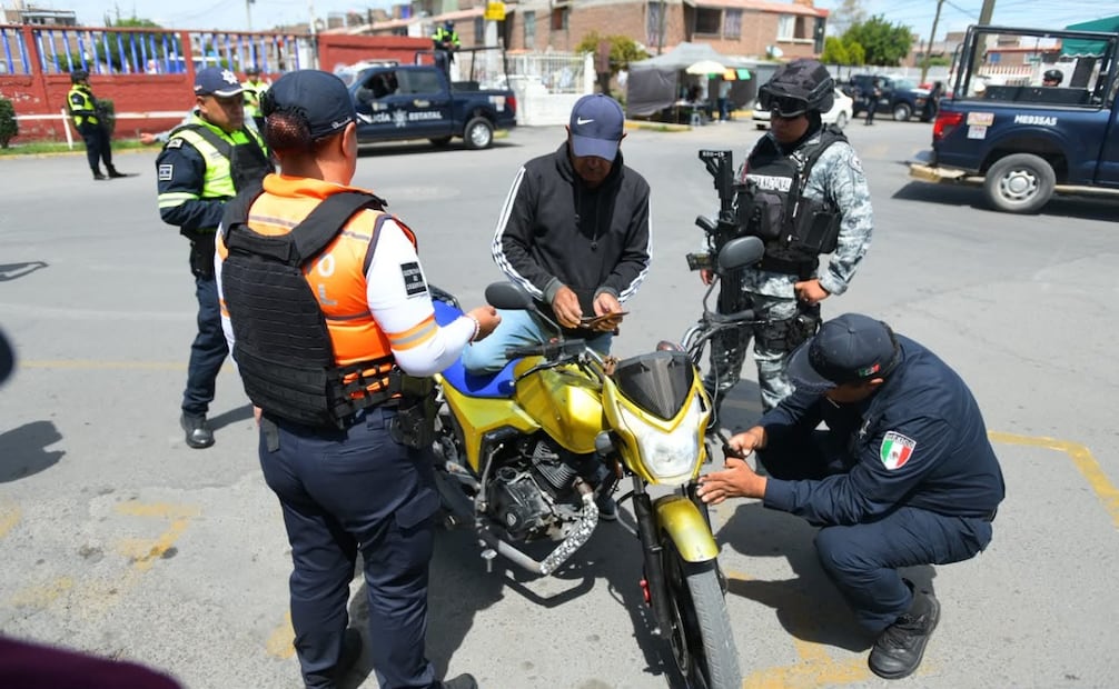 Elementos de la Guardia Nacional, Policía Estatal y Policía Municipal participan en las acciones coordinadas. foto especial