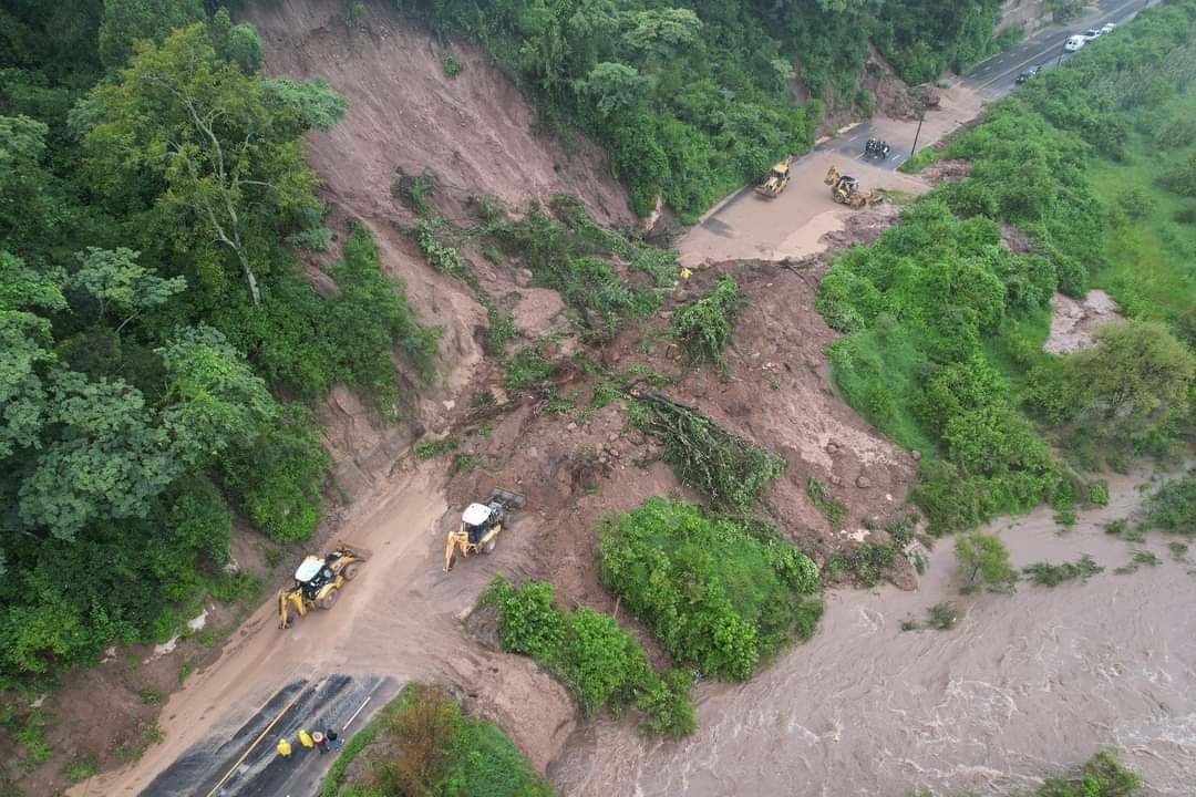 Aumentan los municipios con deslaves en el sur del Edomex