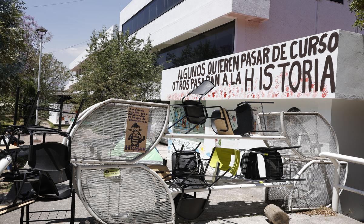 Actualmente hay 18 Facultades de la UAEMéx en paro. Foto: Arturo Hernández / El Universal Edomex