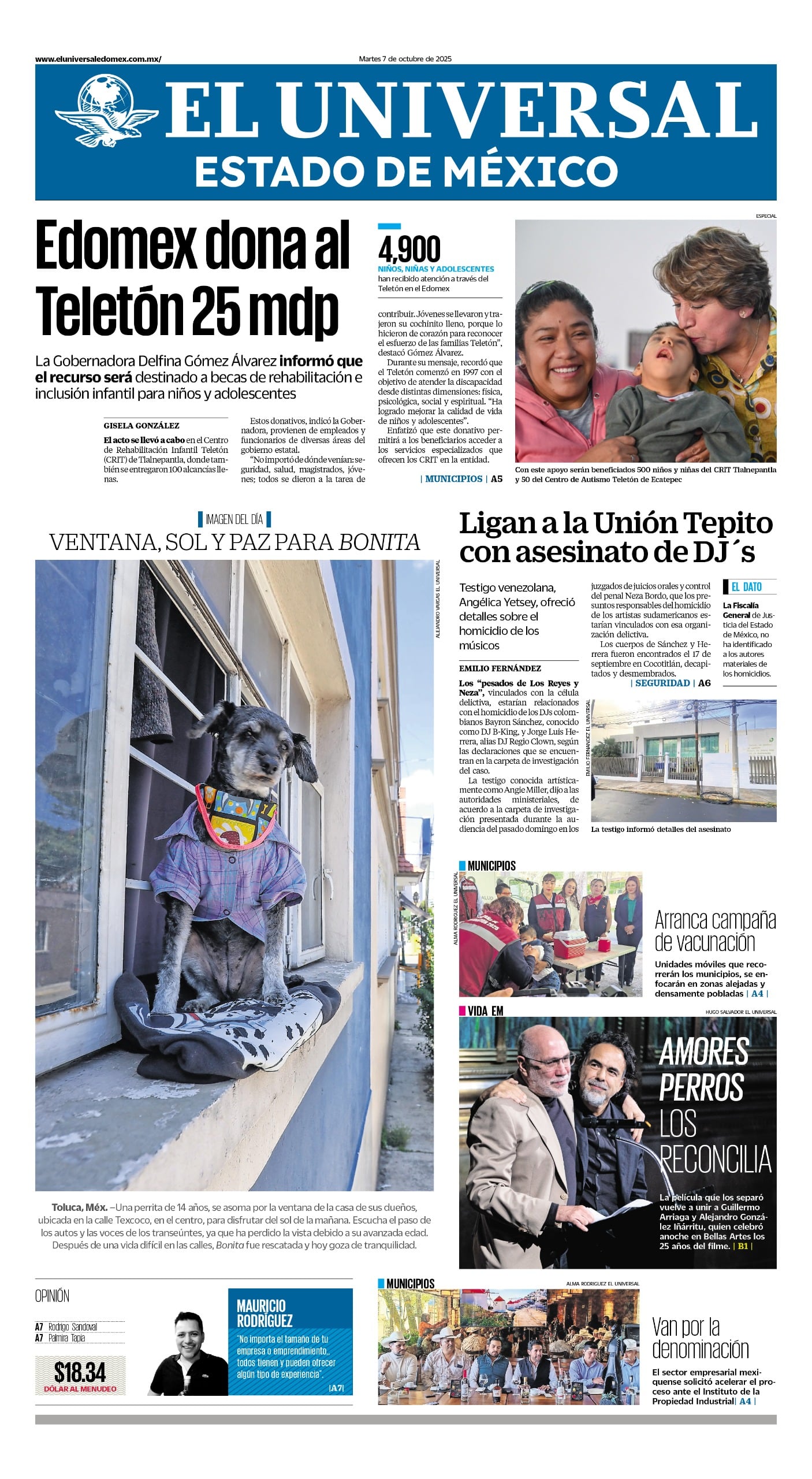 Portada 7 de octubre 2025