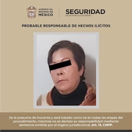 Capturan en Chimalhuacán a mujer identificada como objetivo prioritario
