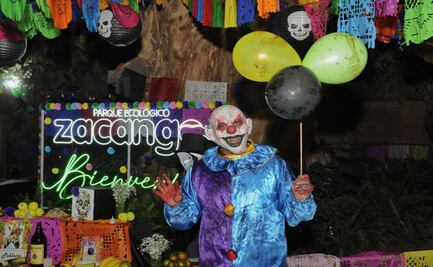 Familias mexiquenses disfrutan de recorridos nocturnos en el Parque Ecológico “Zacango”