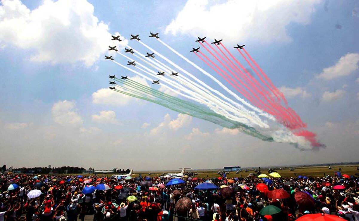 10 de febrero: Día de la Fuerza Aérea Mexicana. Foto: EFE
