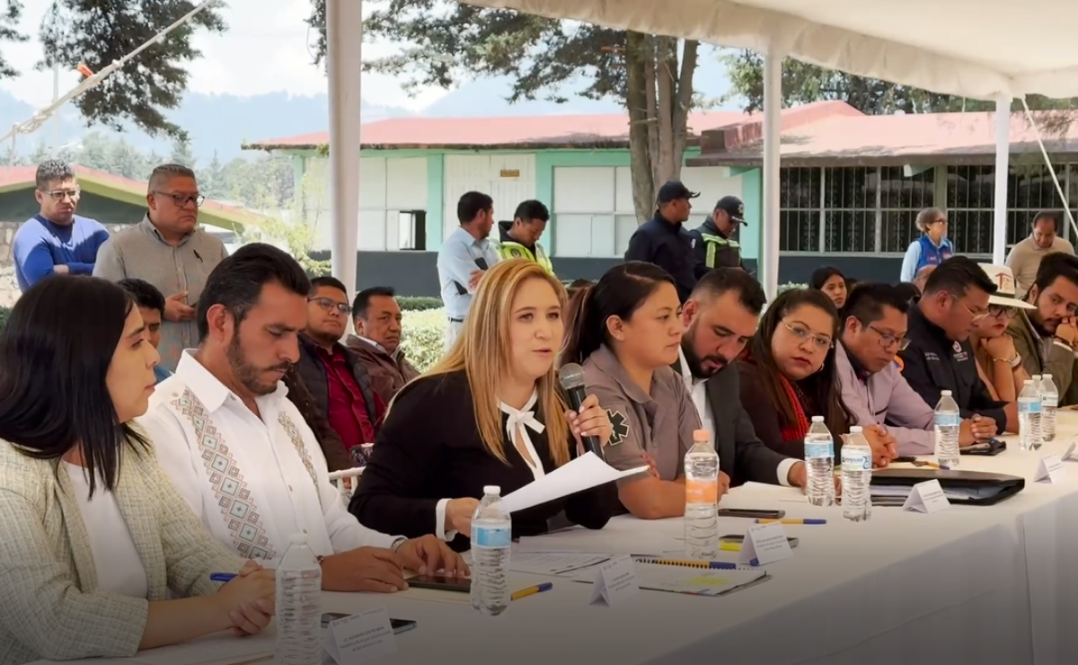 La alcaldesa de San Mateo Atenco, Ana Muñiz, lanza un llamado urgente a la CAEM. Foto: Especial