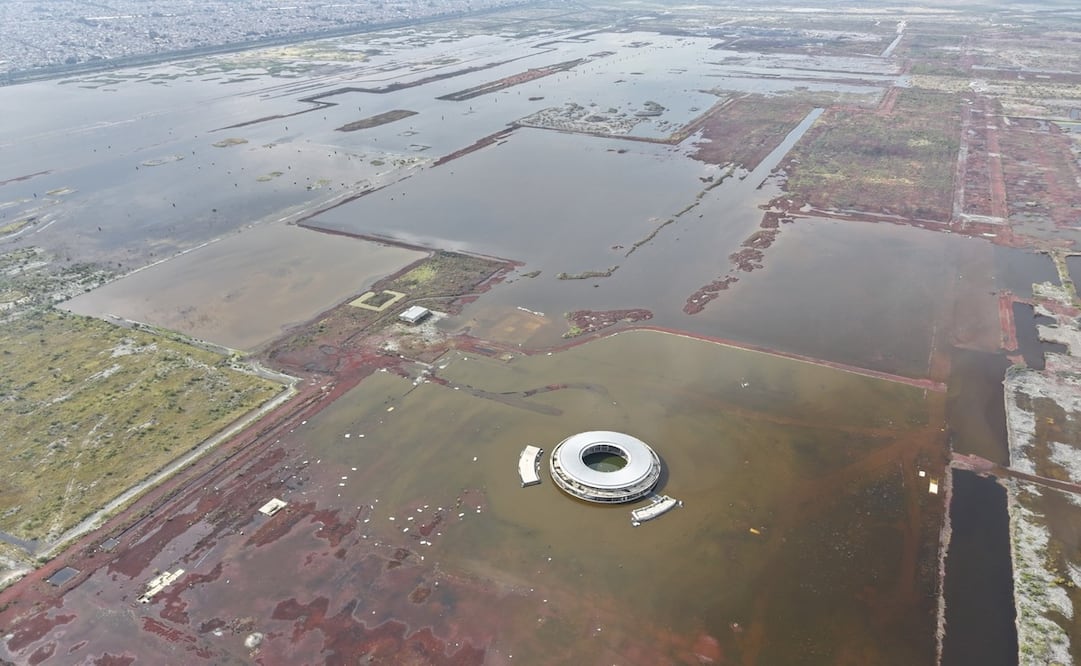95 % de las instalaciones del exNAIM están inundadas / Foto Fotografías: OSMAR ALVARADO Y ESPECIAL