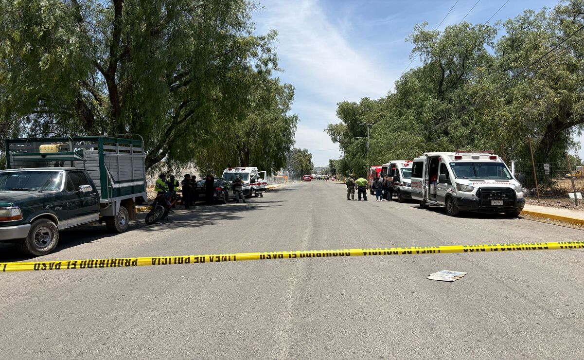 En la colonia Trigo Tenco de Tultepec se registró la explosión de un polvorín / Foto Arturo Contreras