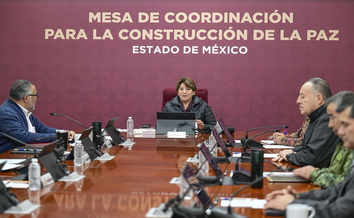 Delfina Gómez destacó que este avance en materia de seguridad es resultado del trabajo coordinado entre los tres órdenes de gobierno. Foto: Especial