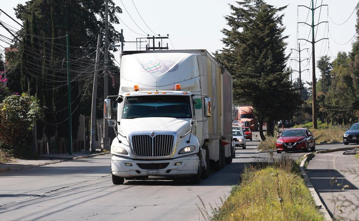 Disminuye 45% el robo a transporte de carga en Edomex