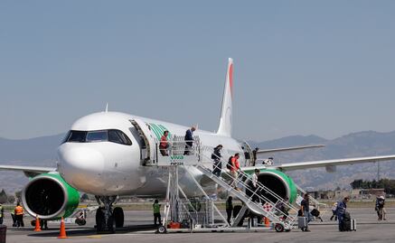Tráfico de pasajeros en el Aeropuerto de Toluca aumenta en los últimos tres años