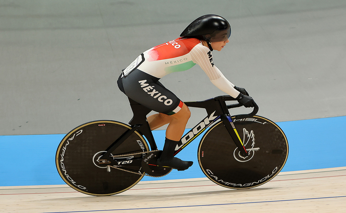 Daniela Gaxiola González cerrará el año con una participación en la Liga de Campeones de Ciclismo de Pista. Foto: Especial