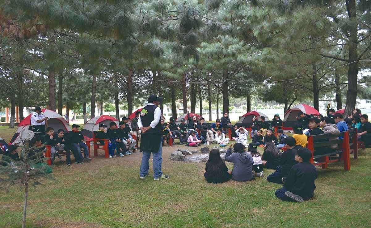 Este campamento fomenta la conciencia ecológica y el respeto a la naturaleza. Foto: Especial.