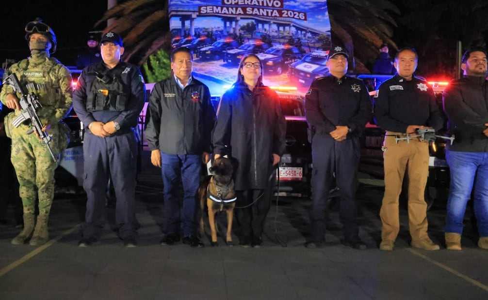 La alcaldesa Azucena Cisneros Coss encabezó el inicio del operativo que busca proteger el patrimonio de las familias que salen de viaje. Foto Especial