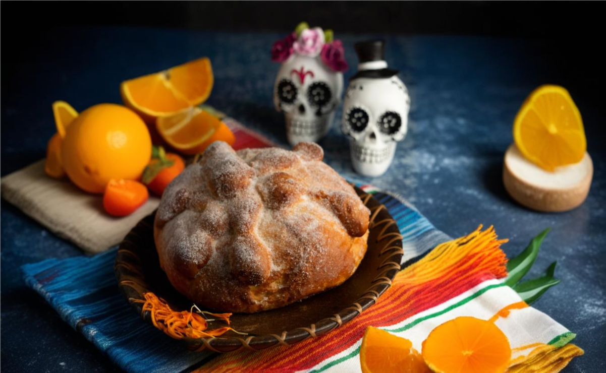 El pan de muerto tiene varias representaciones según la región, costumbres y tradiciones. Foto: Freepik