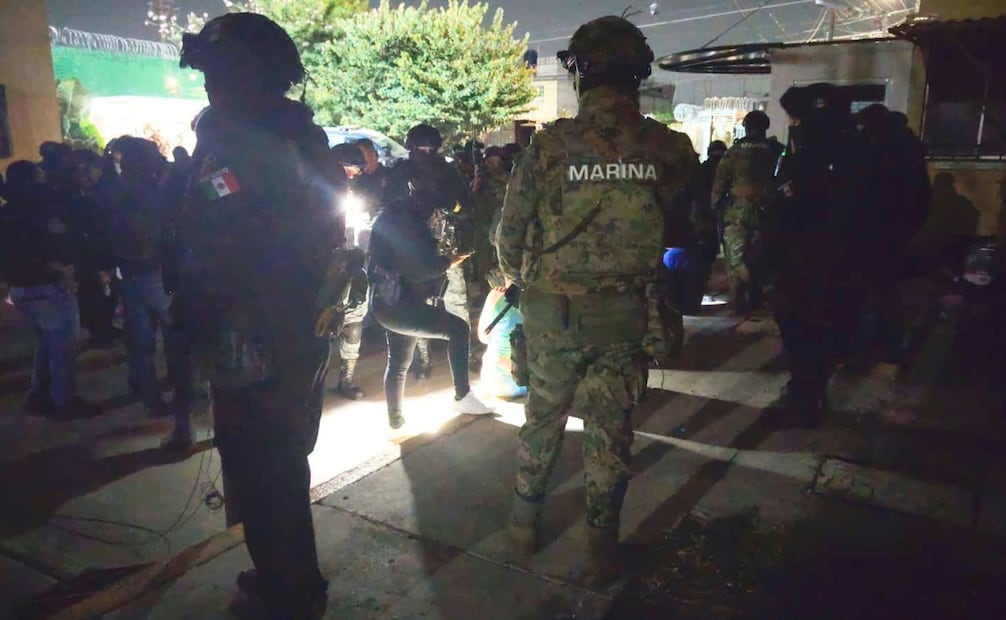 El despliegue se realizó en la unidad habitacional San Isidro Atlautenco y el Mercado Zapata. Foto Especial