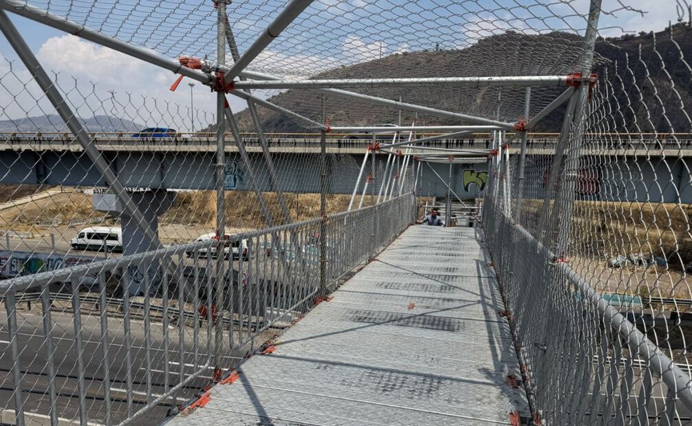 La comunidad exige al Gobierno Federal la construcción de un puente de concreto y acero que garantice la seguridad permanente en este punto crítico. Foto Especial