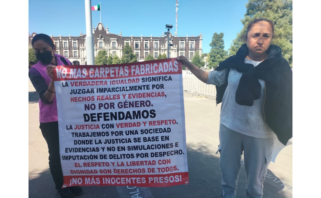 Familiares de Juan "N", aseguran que se encuentra injustamente privado de su libertad / Foto: Macrina Vázquez