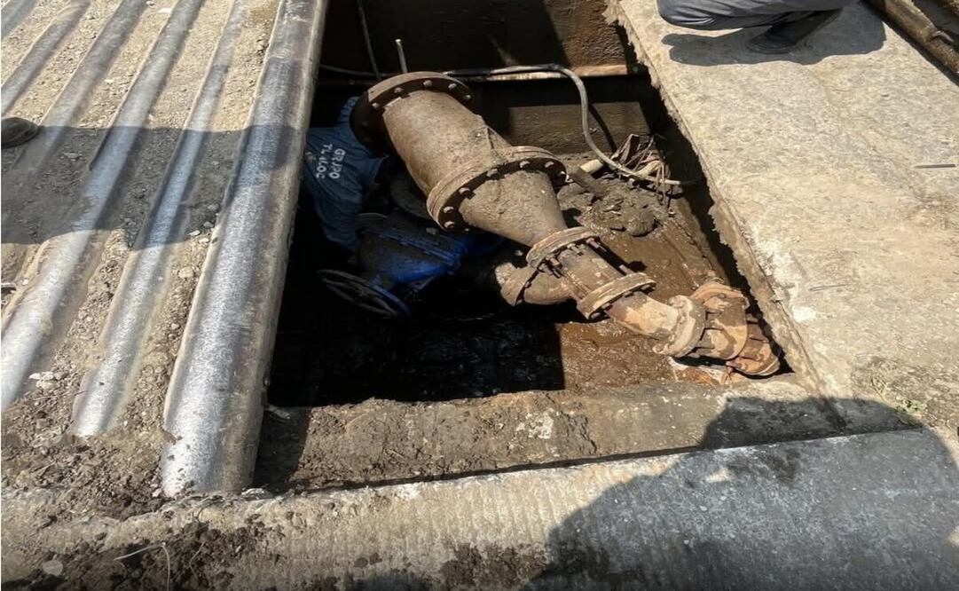 El Sistema de Agua Potable, Alcantarillado, Saneamiento de Ecatepec ofrecerá agua de manera gratuita en las comunidades mientras se restablece el servicio / Foto: Especial