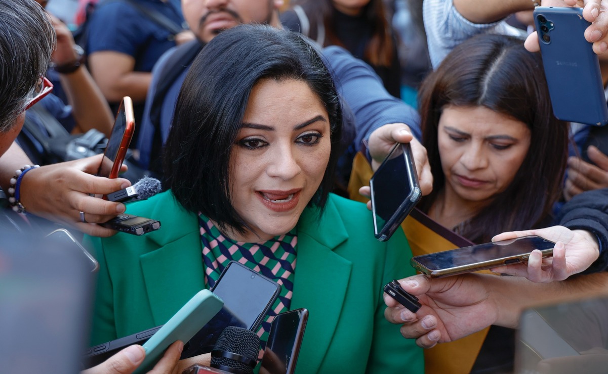 María José Bernáldez, candidata a rectora de la UAEMéx / Foto Arturo Hernández