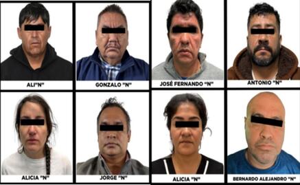 Edomex: ¿Quiénes son los 8 detenidos por extorsión en la Operación Liberación?