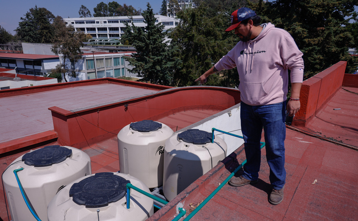 La secretaría implementa acciones para el tratamiento de aguas, captación y aprovechamiento de las lluvias. Foto: Arturo Hernández / El Universal Estado de México