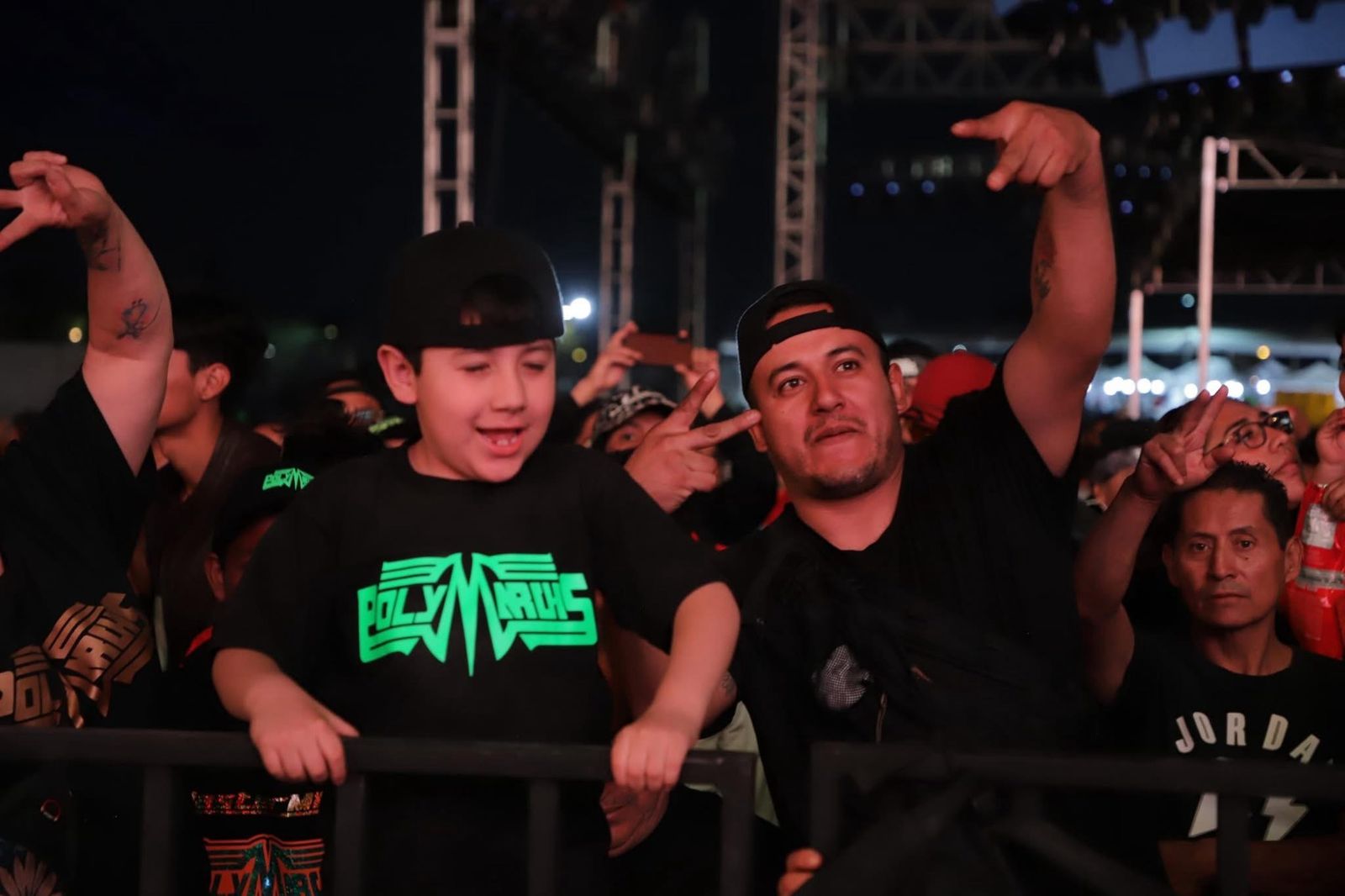 Tecámac celebra el festival con 60 mil asistentes en su primera jornada, destacando a Polymarchs. Foto Especial