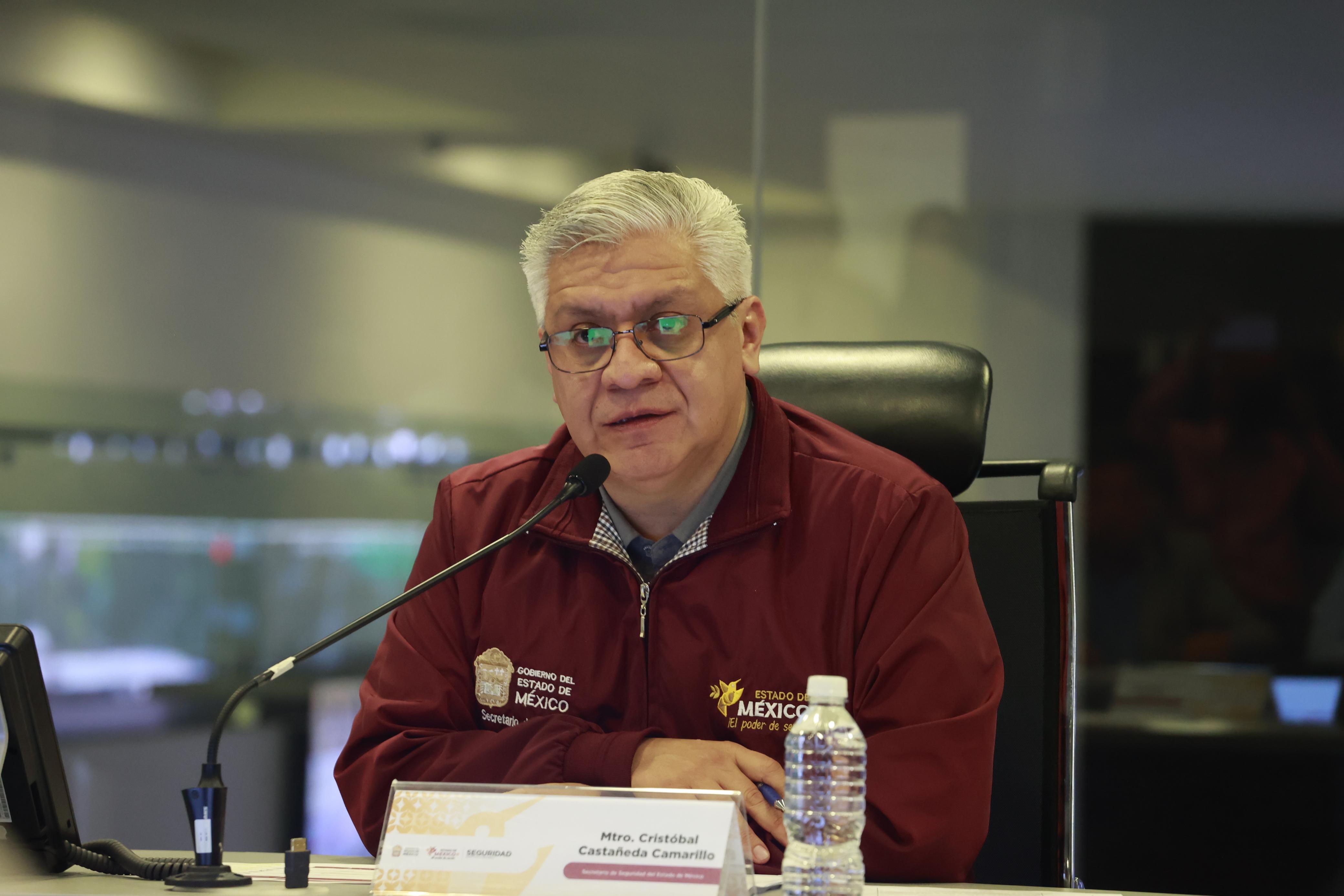 Cristóbal Castañeda Camarillo aseguró que desplegarán un operativo de vigilancia. Foto Alejandro Vargas