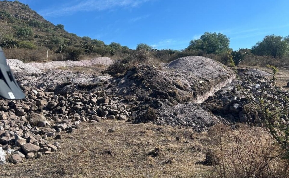 Ciclistas que subieron a la Sierra de Tepotzotlán explicaron haber visto la división o delimitación de terrenos en el ANP. Foto: Especial