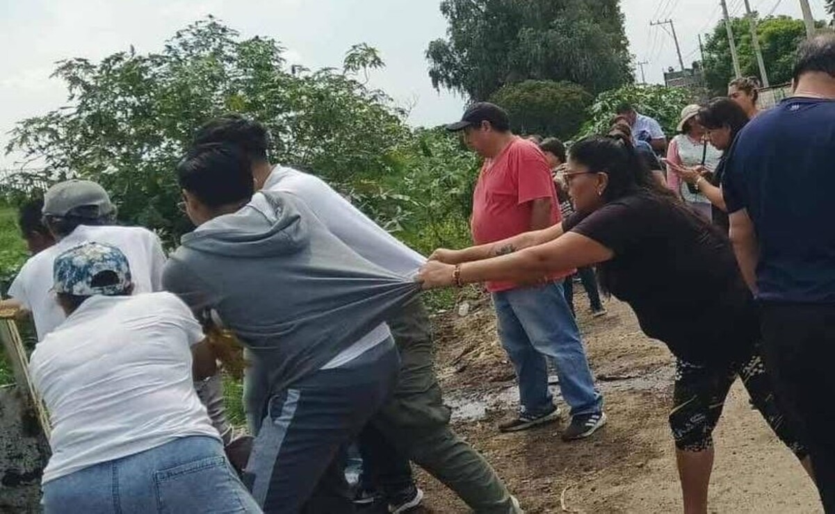 Conflicto vecinal en los límites de Cuautitlán y Tultepec por compuerta de río