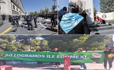 Movimientos sociales se pronuncian en contra y a favor de la despenalización del aborto en el Edomex