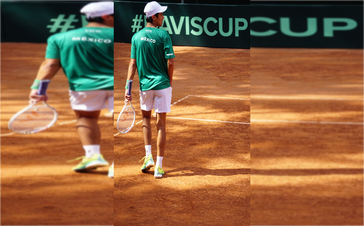 El sonorenses Alan Rubio Fierro fue el primero en entrar en acción, venciendo 7-6 y 6-4 a Saba Purtseladze en el Alex Metreveli Tennis Complex “Mziuri” de Tsbilisi. Fotos: Especial