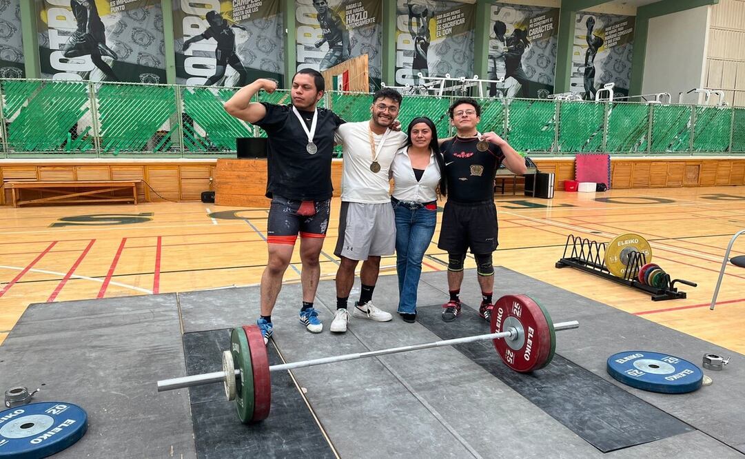 La UAEMéx fue sede del Torneo Copa Estado de México en el deporte de levantamiento de pesas. Foto: Alejandra Santillán